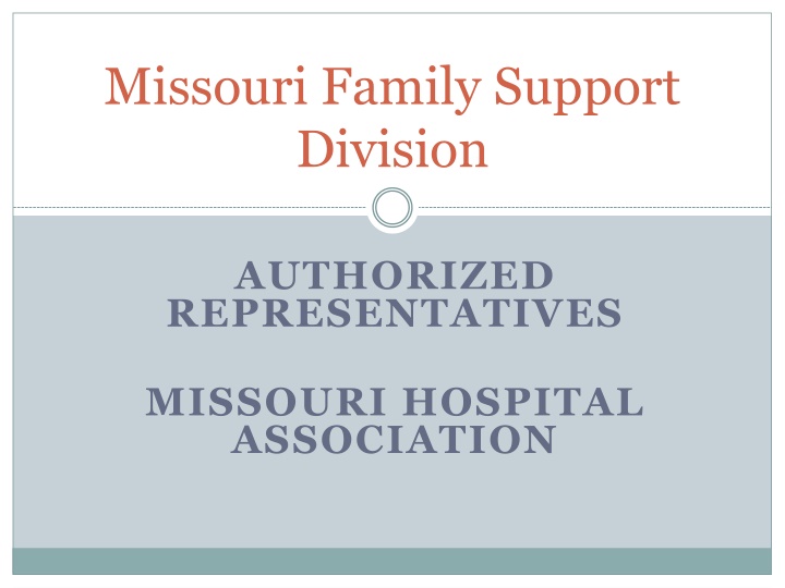 missouri family support division n.w