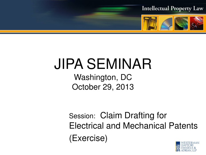 jipa seminar washington dc october 29 2013 n.w