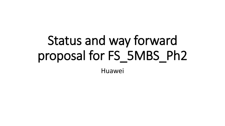 status and way forward status and way forward n.w