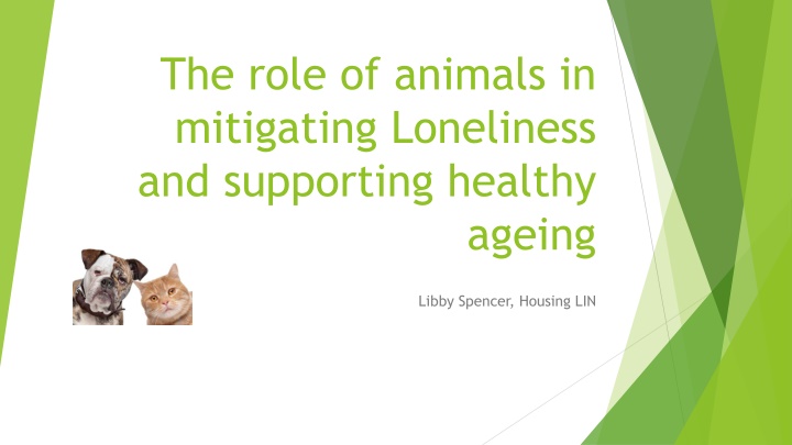 the role of animals in mitigating loneliness n.w