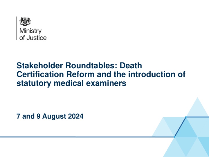 stakeholder roundtables death certification n.w