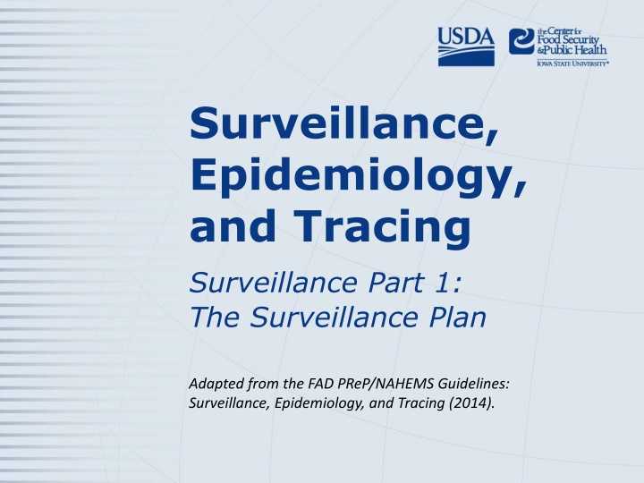 surveillance epidemiology and tracing n.w