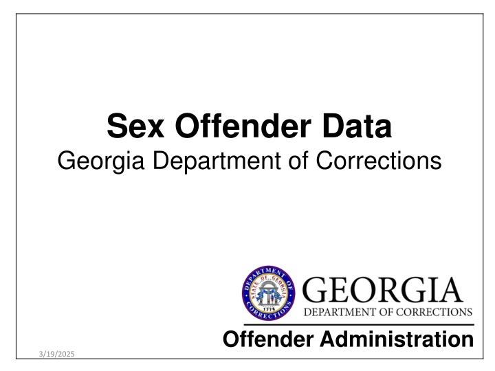 sex offender data georgia department n.w