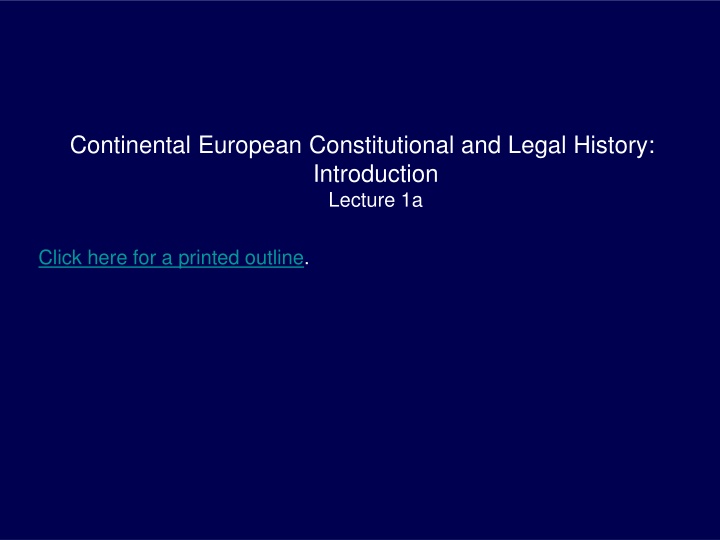 continental european constitutional and legal n.w