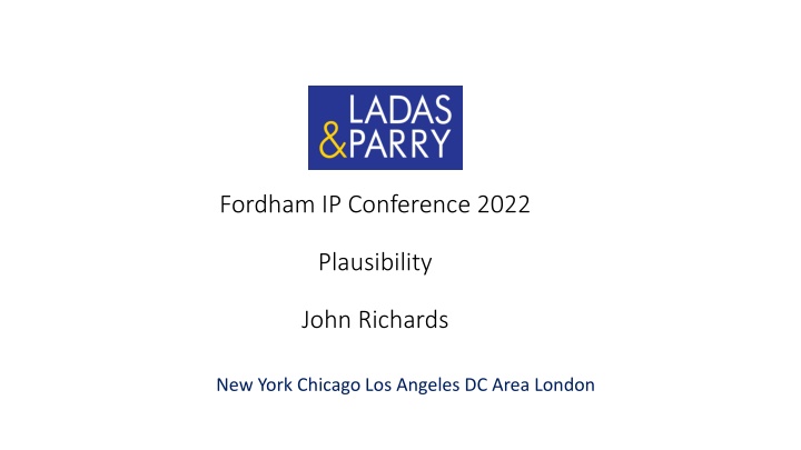 fordham ip conference 2022 n.w