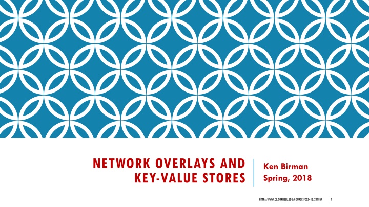 network overlays and key value stores n.w