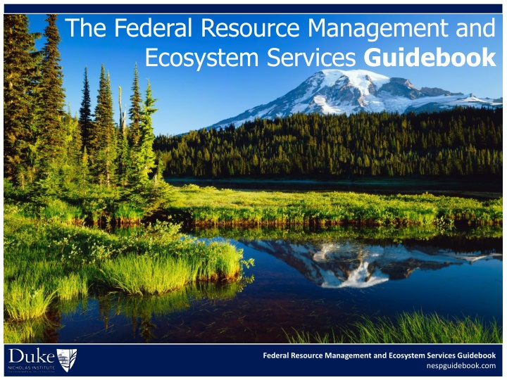 the federal resource management and ecosystem n.w
