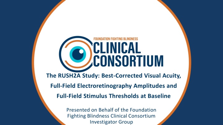 the rush2a study best corrected visual acuity n.w