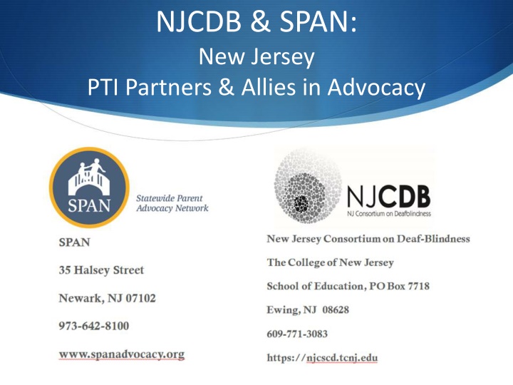 njcdb span new jersey pti partners allies n.w