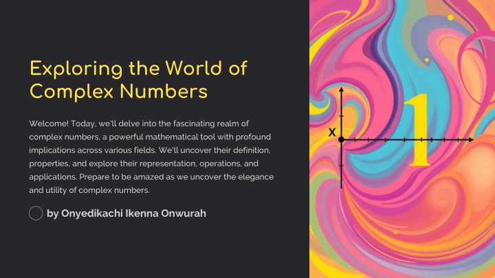 exploring the world of complex numbers n.w