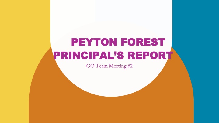 peyton forest peyton forest principal s report n.w