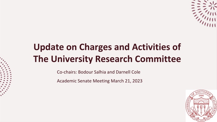 update on charges and activities n.w