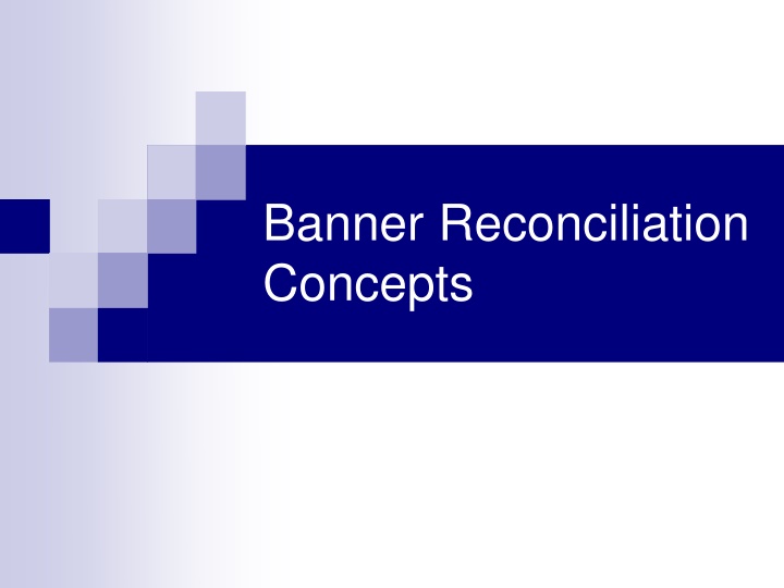 banner reconciliation concepts n.w
