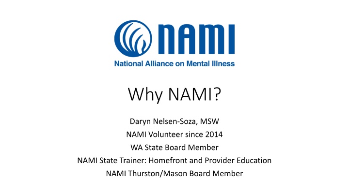why nami n.w