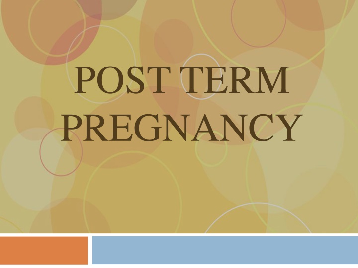 post term pregnancy n.w