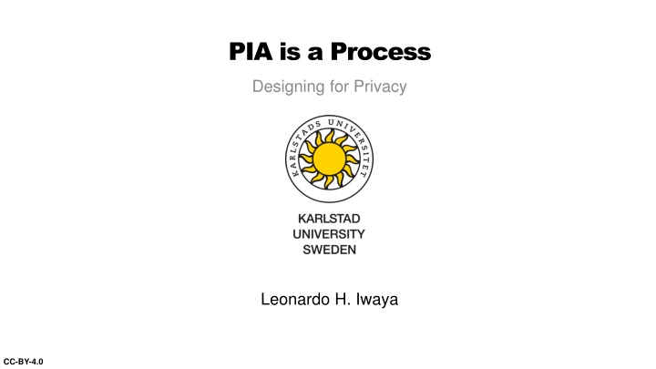 pia is a process n.w