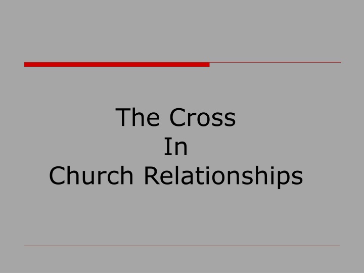 the cross in n.w