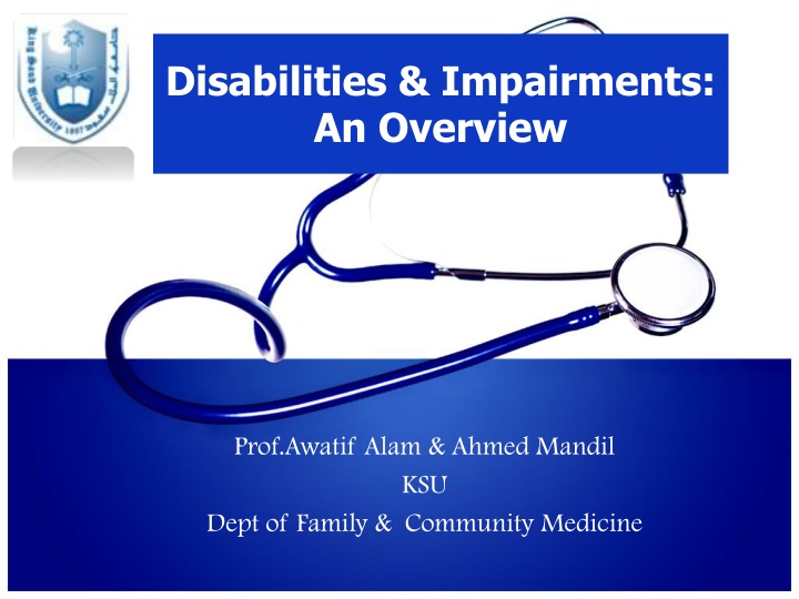 disabilities impairments an overview n.w
