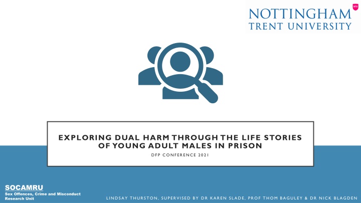 exploring dual harm through the life stories n.w