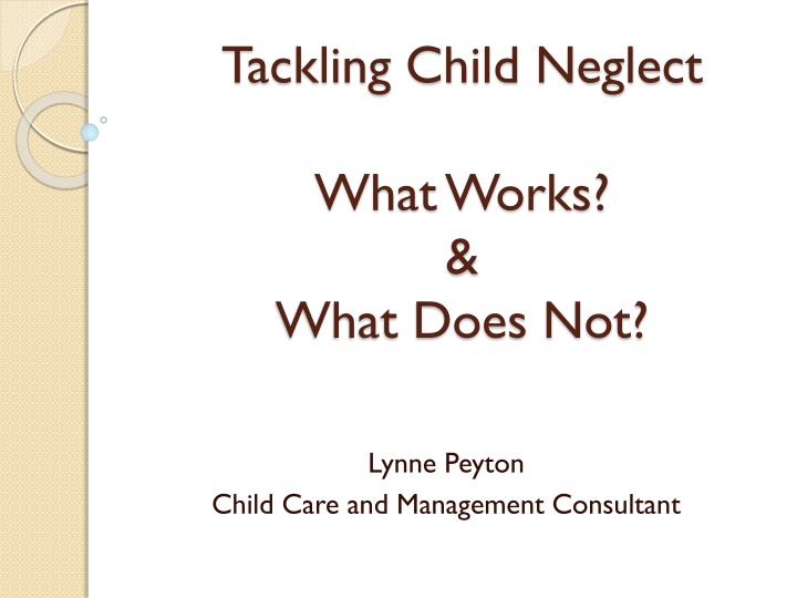tackling child neglect n.w