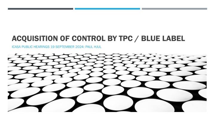 acquisition of control by tpc blue label n.w