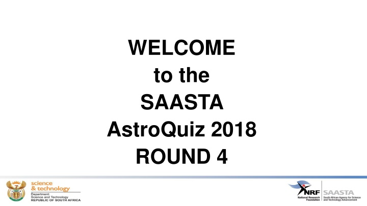 welcome to the saasta astroquiz 2018 round 4 n.w