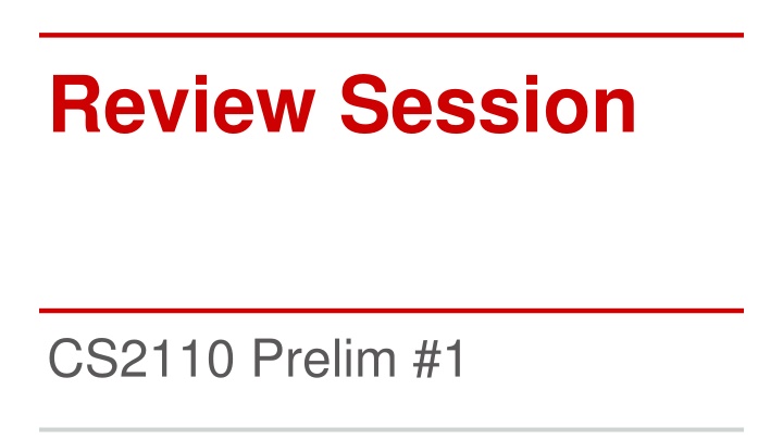 review session n.w