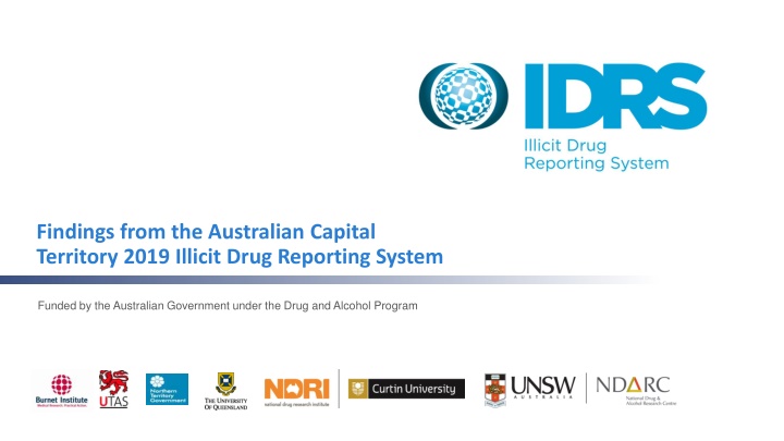 findings from the australian capital territory n.w