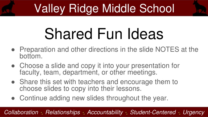 valley ridge middle school n.w