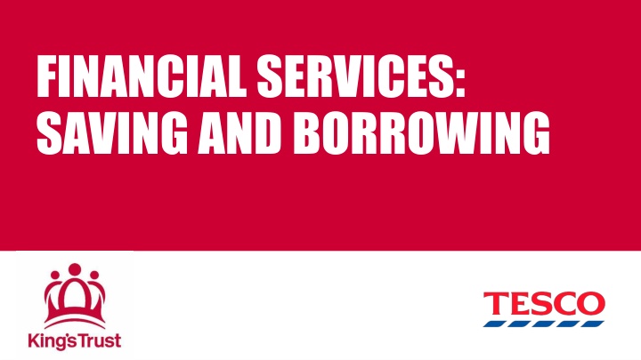 financial services saving and borrowing n.w
