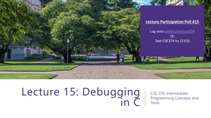 lecture participation poll 15 n.w
