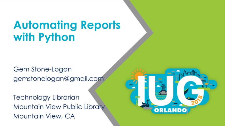 automating reports with python n.w
