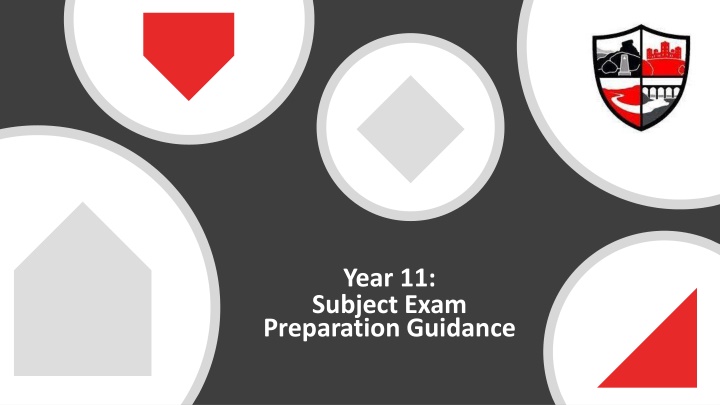 year 11 subject exam preparation guidance n.w