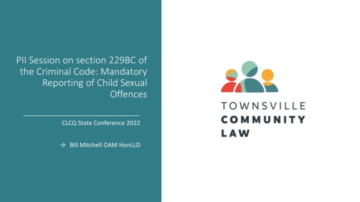 pii session on section 229bc of the criminal code n.w