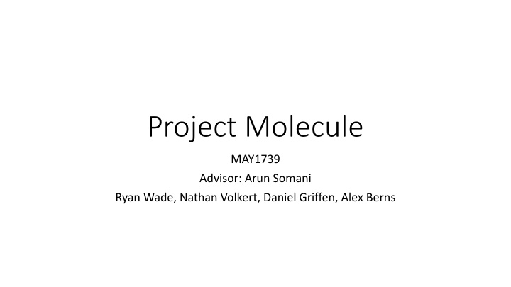 project molecule n.w