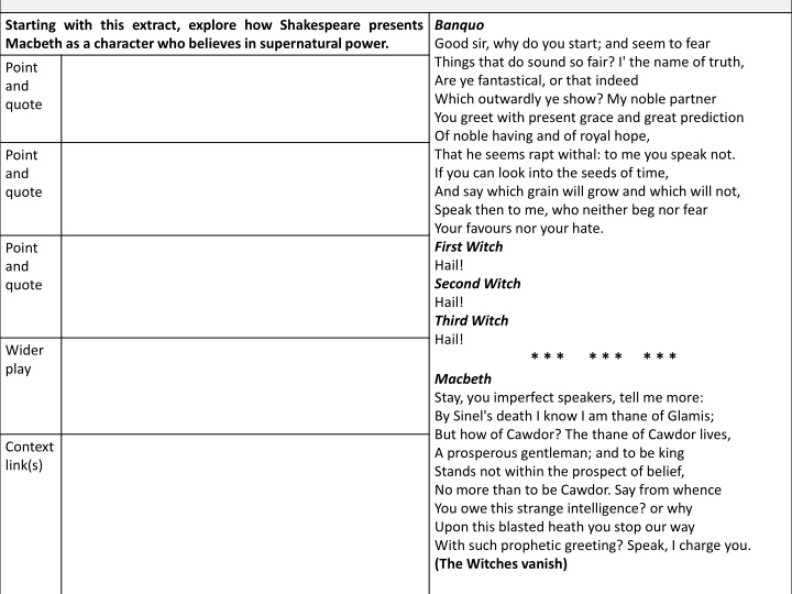 english literature paper 1 shakespeare n.w