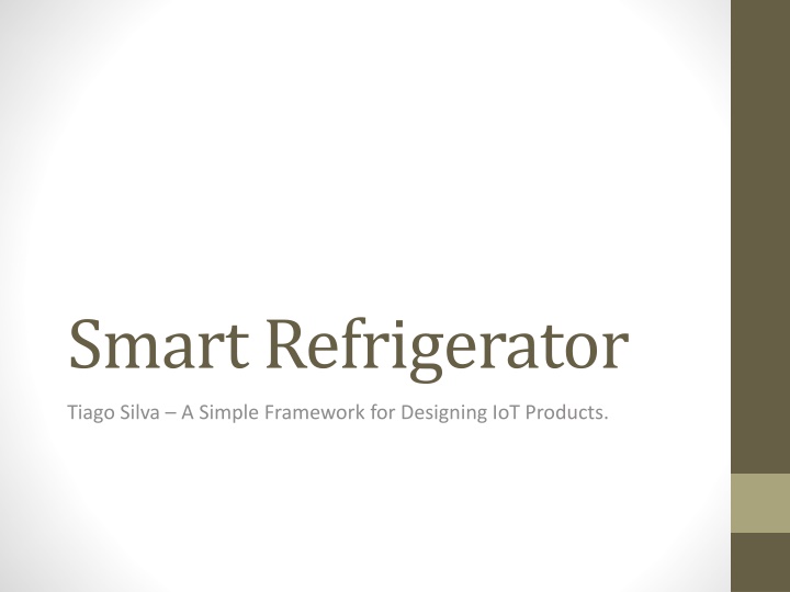 smart refrigerator n.w