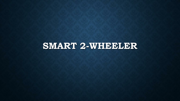 smart 2 wheeler n.w