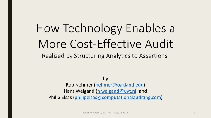 how technology enables a more cost effective n.w