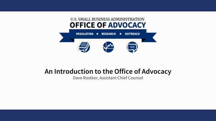 an introduction to the office of advocacy dave n.w