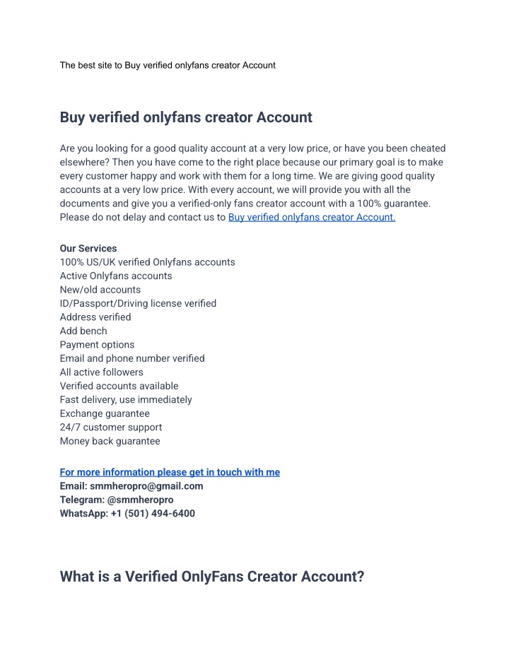 the best site to buy verified onlyfans creator n.w