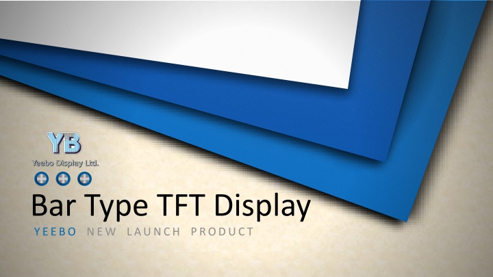 bar type tft display yeebo new launch product n.w