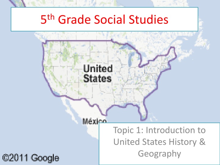 5 th grade social studies n.w