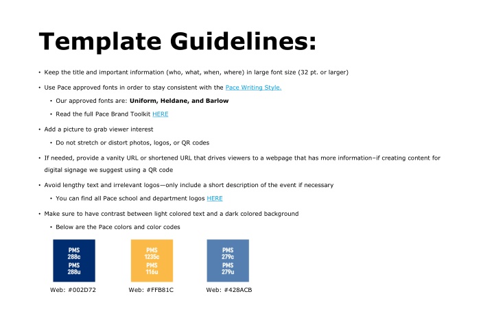template guidelines n.w