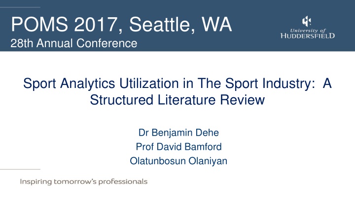 poms 2017 seattle wa 28th annual conference n.w