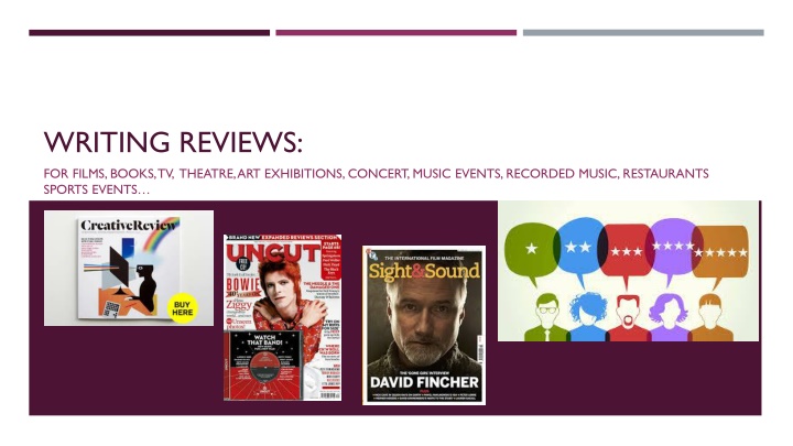 writing reviews n.w