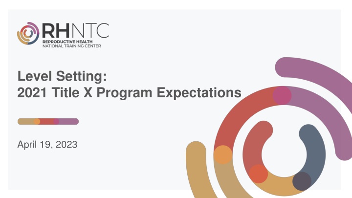 level setting 2021 title x program expectations n.w