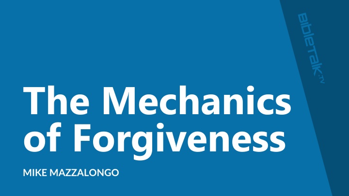 the mechanics of forgiveness n.w
