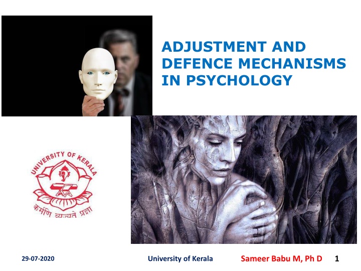 adjustment and defence mechanisms in psychology n.w