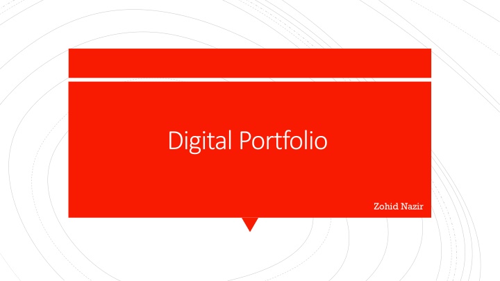 digital portfolio n.w